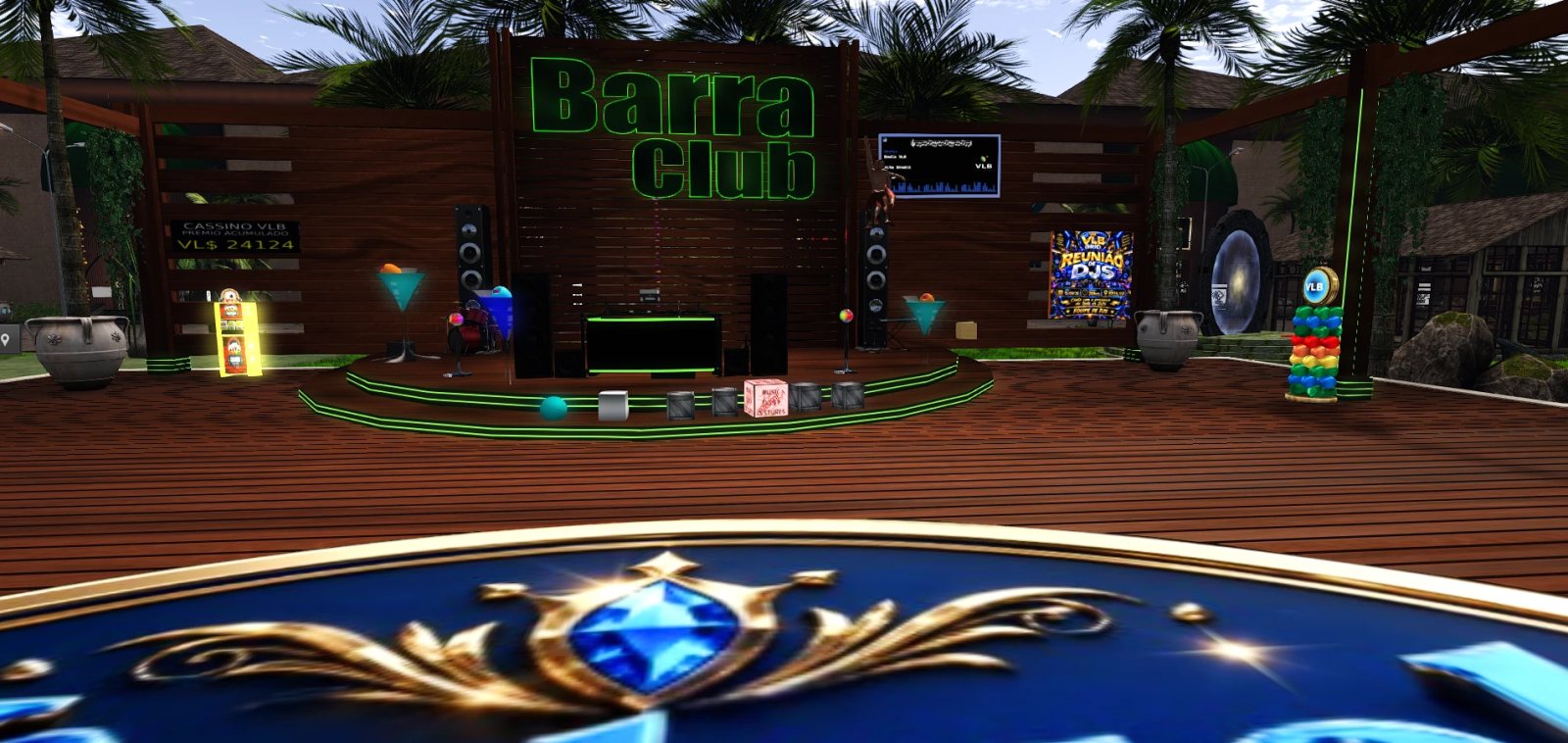 Barra Club, palco de festas do VirtualLifeBrasil